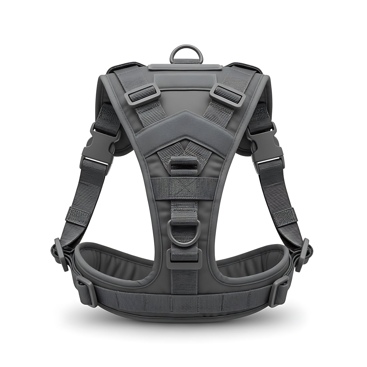 Anti Pull Tactical Dog Harness for Large Dogs with Adjustable Heavy Duty Control