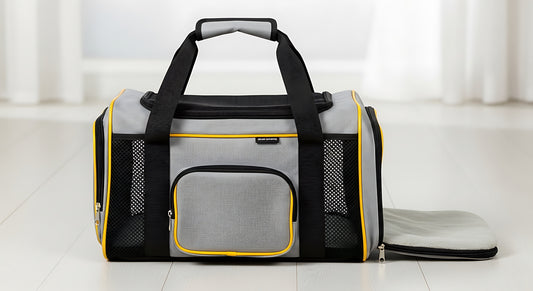 Foldable Pet Travel Carrier Bag (Breathable & Lightweight)