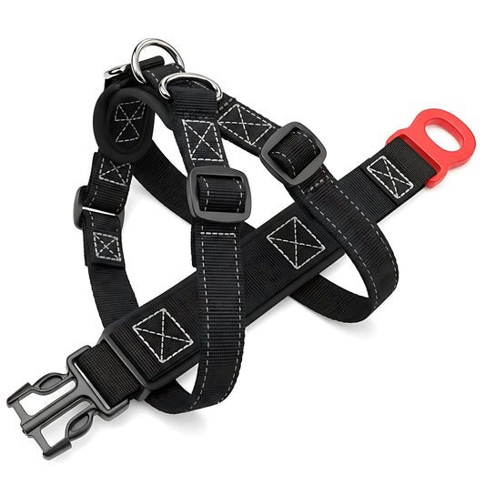 Dog Seat Belt Safety Harness for Car Travel Protection Adjustable Pet Restraint