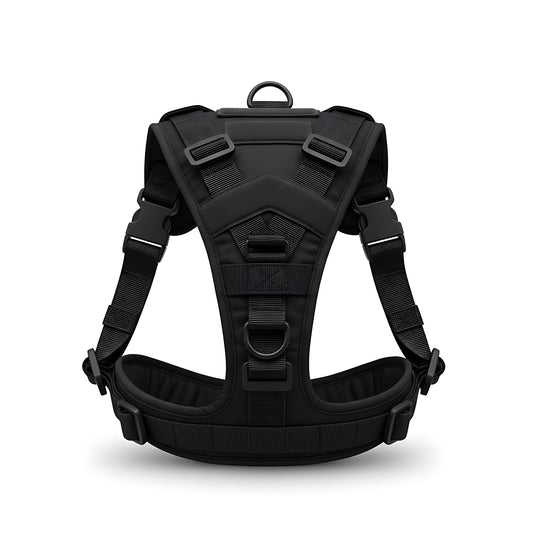Anti Pull Tactical Dog Harness for Large Dogs with Adjustable Heavy Duty Control