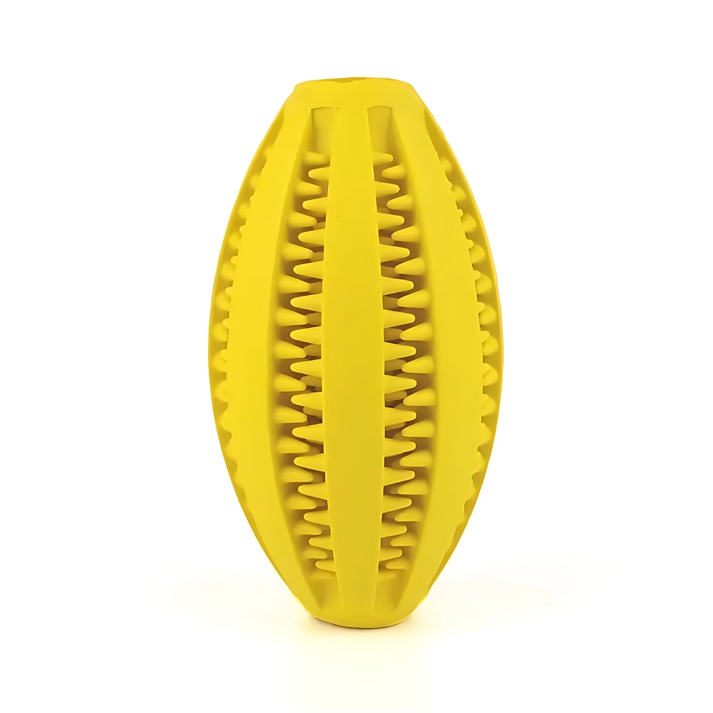 Durable Rubber Dog Treat Ball – Interactive Bouncy Chew Toy