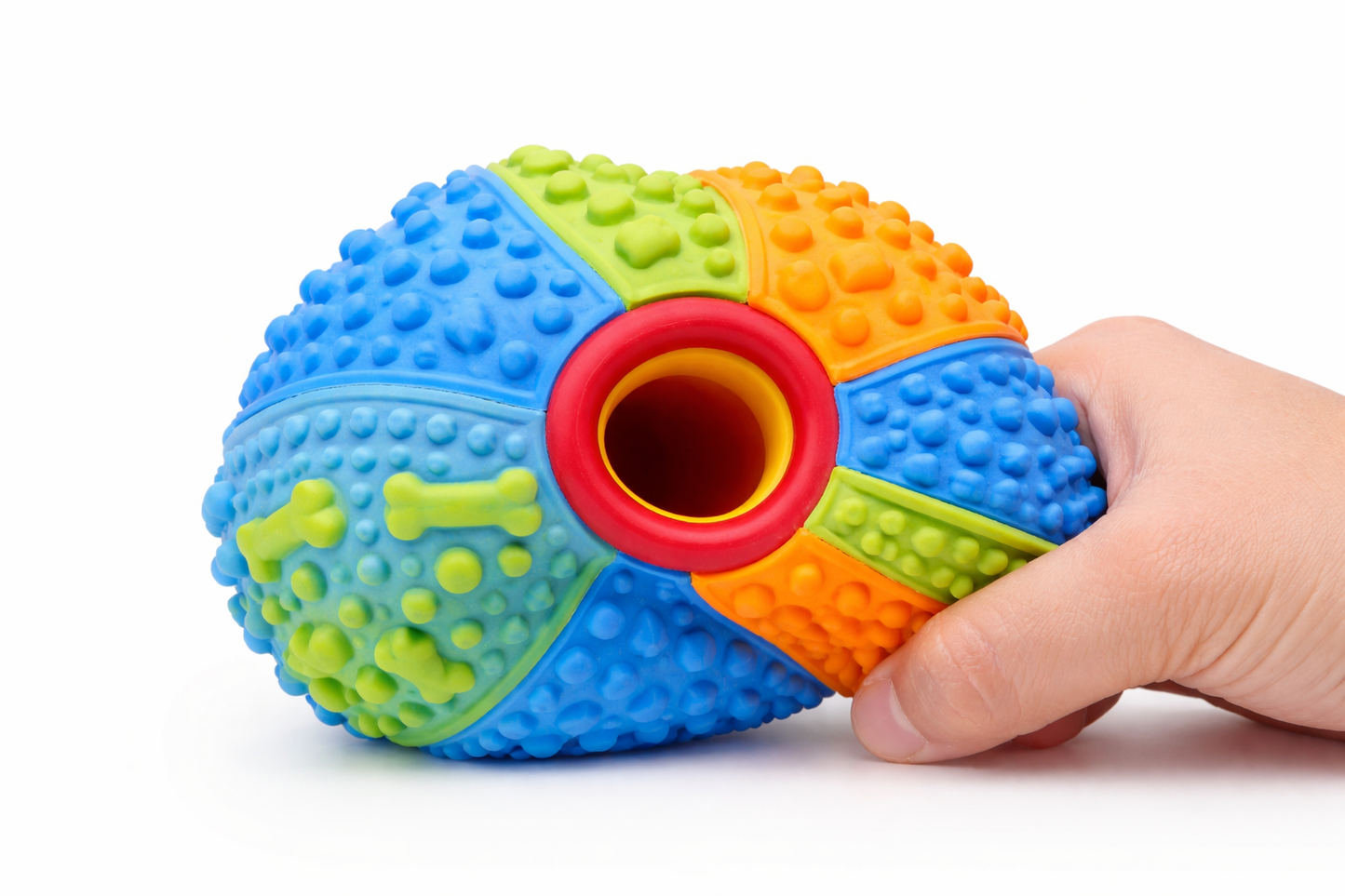 Interactive Pet Toy Ball – Durable Rubber Chew & Play Ball