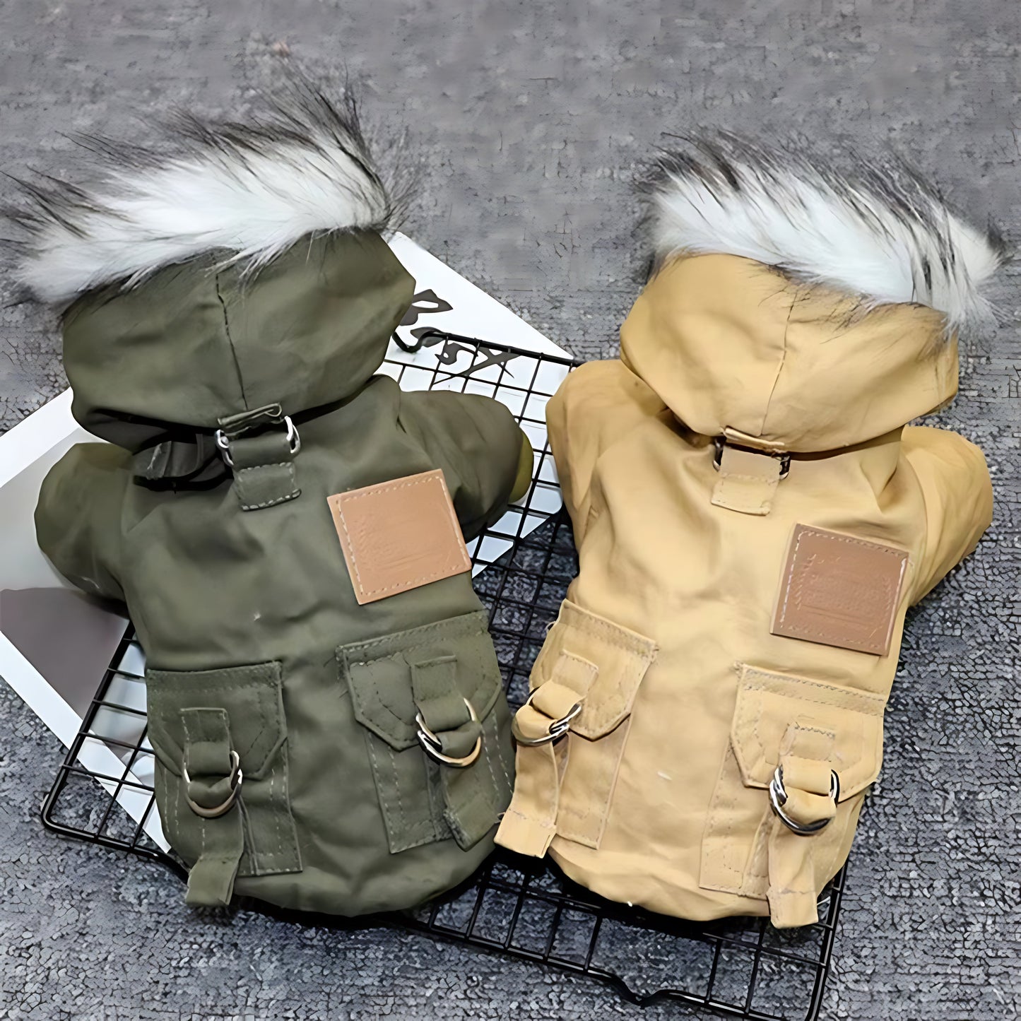 Winter Puppy Dog Coat – Thick Warm Hoodie Jacket for Small & Medium Dogs